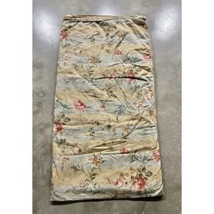 Ralph Lauren Highfields Floral Stripe Duvet Cotton Sateen Vintage VGUC
